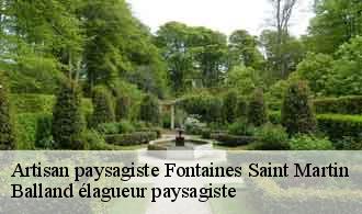 Artisan paysagiste  fontaines-saint-martin-69270 Balland élagueur paysagiste