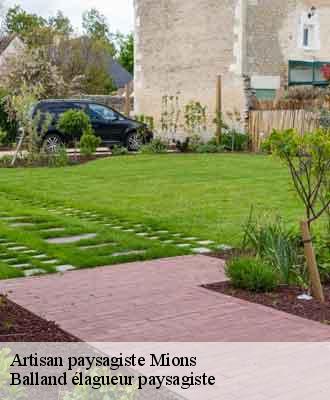 Artisan paysagiste  mions-69780 Balland élagueur paysagiste